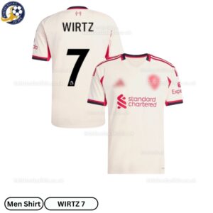 Lvr^_^pooI Away Men Football Shirt 202526 – WIRTZ 7-overview
